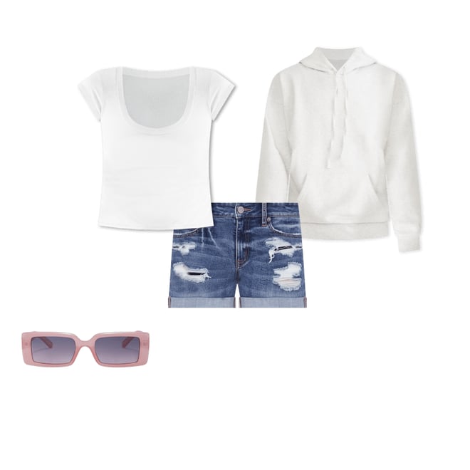Seriously Stretchy Low-Rise Denim Midi Shorts
