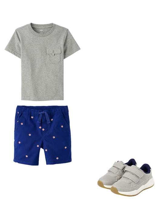 6th bundle featuring 2 items which compliment Boys Pocket Top