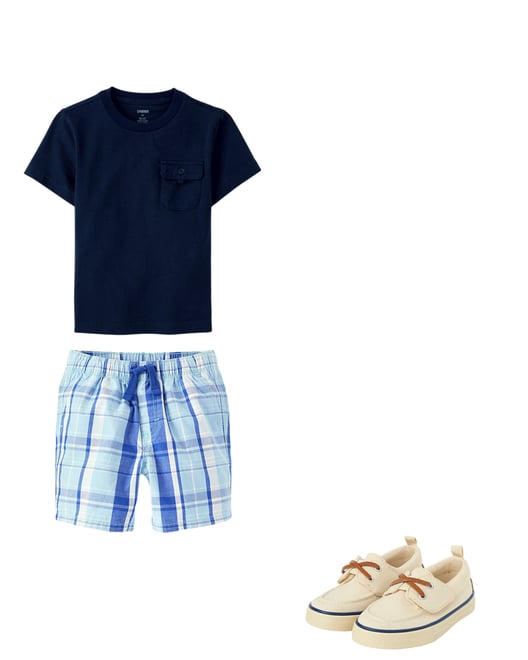 6th bundle featuring 2 items which compliment Boys Pocket Top