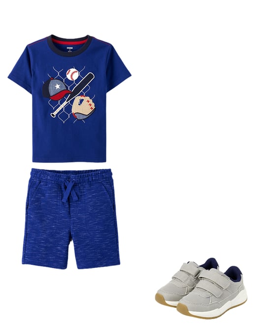 6th bundle featuring 2 items which compliment Boys French Terry Pull On Shorts