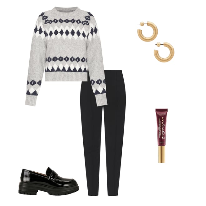 3rd bundle featuring 4 items which compliment Zena Fairisle Sweater