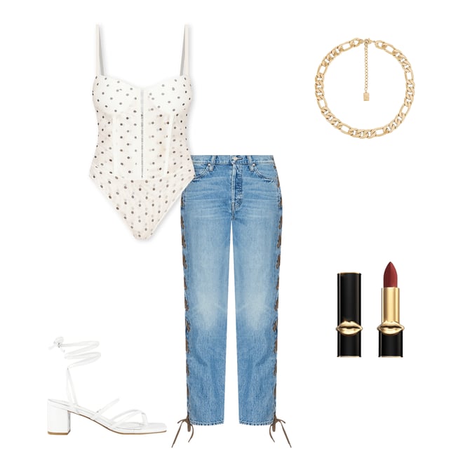 2nd bundle featuring 4 items which compliment x REVOLVE Brooklyn Necklace