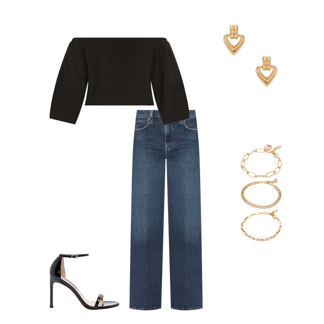 2nd bundle featuring 4 items which compliment Off the Shoulder Top