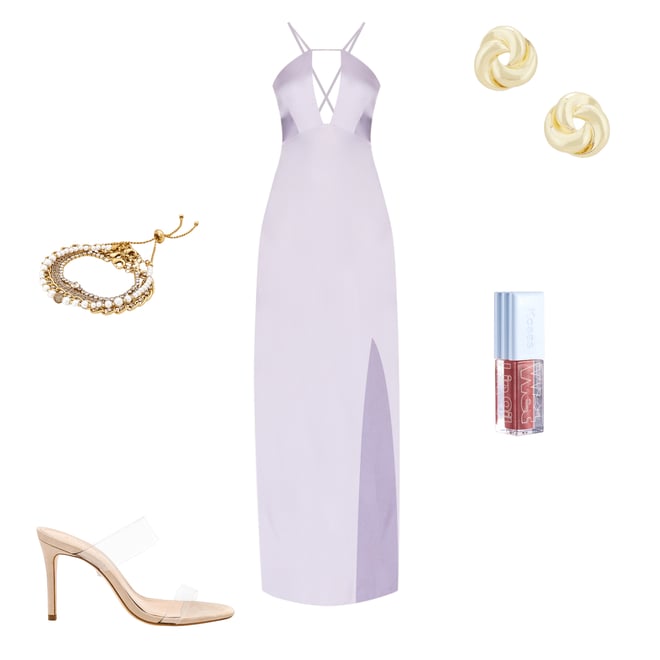 1st bundle featuring 4 items which compliment Prisca Gown