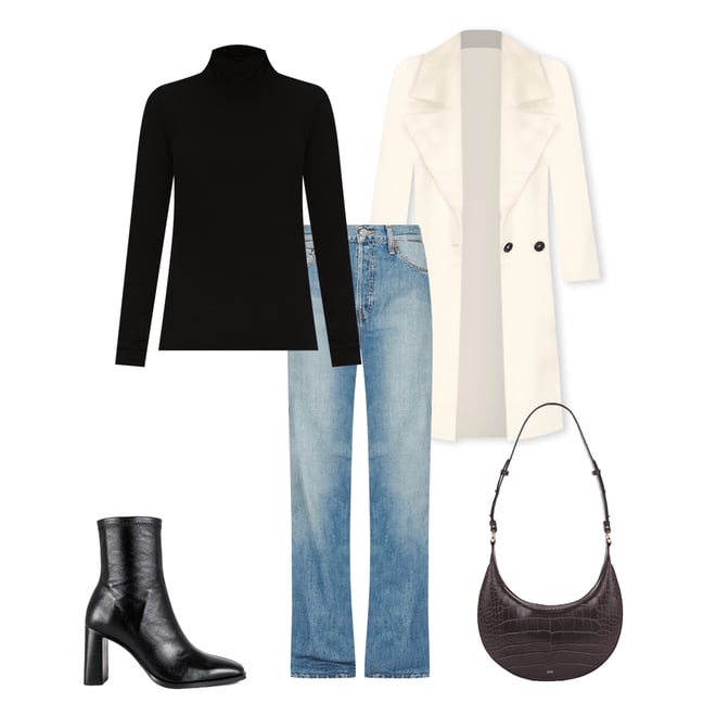6th bundle featuring 4 items which compliment Rover Heeled Boot
