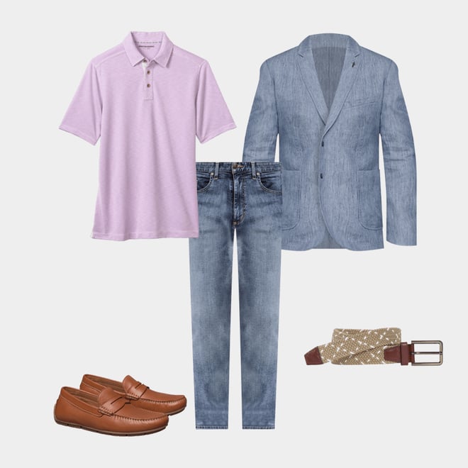 1st bundle featuring 4 items which compliment Baldwin Driver Penny Loafer