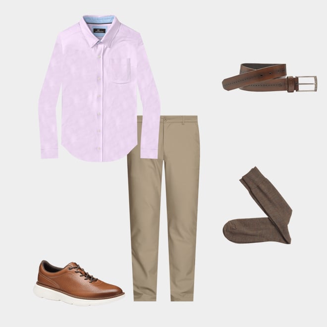 3rd bundle featuring 4 items which compliment XC Flex® Stretch Long-Sleeve Shirt