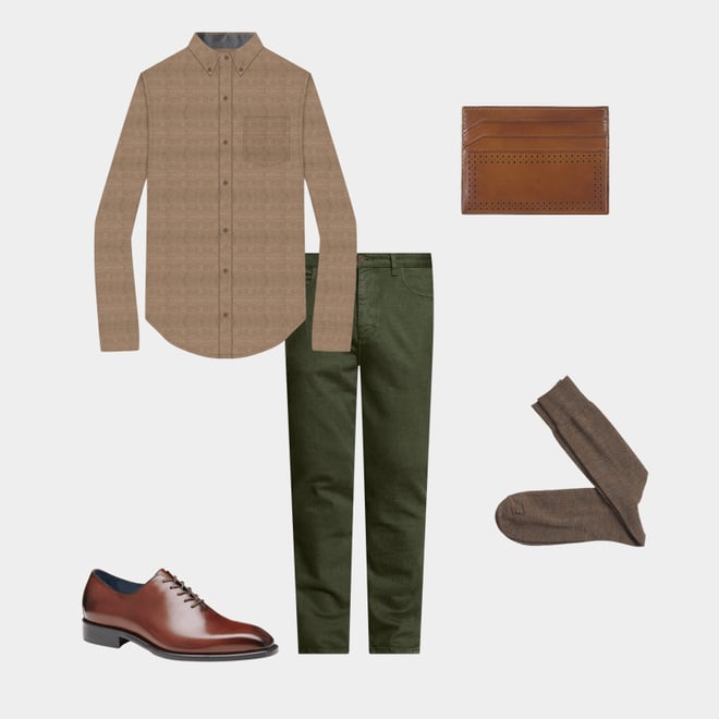 5th bundle featuring 4 items which compliment Hudson Perforated Weekender Case