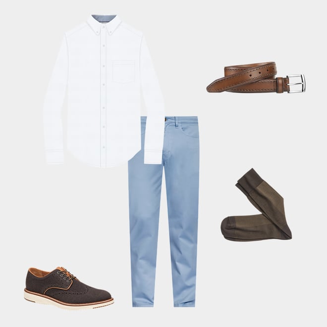 4th bundle featuring 4 items which compliment Herringbone Panel Socks