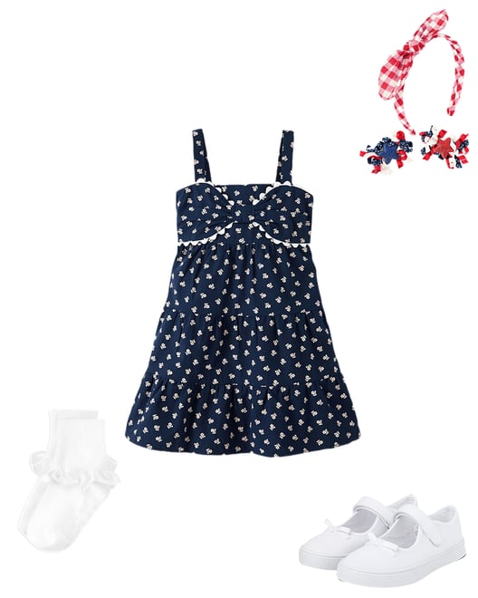 8th bundle featuring 3 items which compliment Girls Bow Mary Jane Shoes