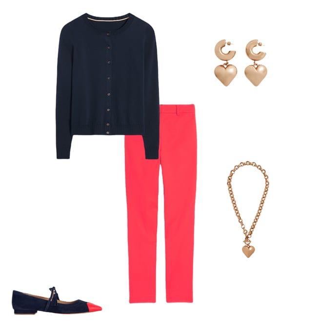 1st bundle featuring 4 items which compliment Richmond Trousers-Strawberry Tart Red