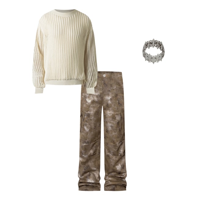 Water-proof Wide Cargo Pant | PIEAL