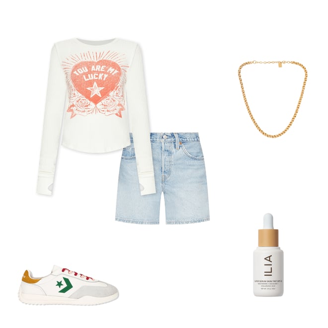 4th bundle featuring 4 items which compliment 501 Mid Thigh Short