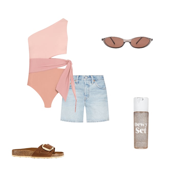 1st bundle featuring 4 items which compliment 501 Mid Thigh Short