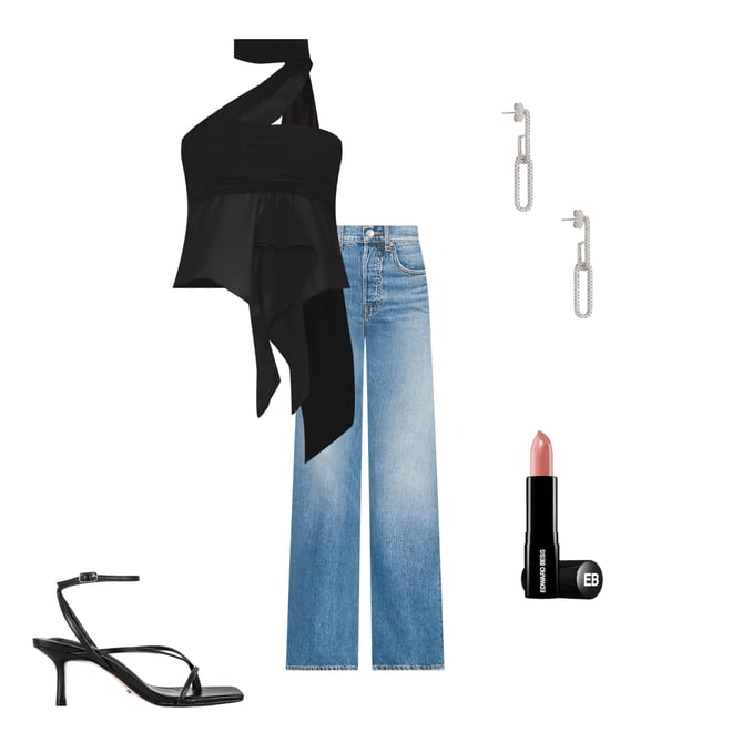 4th bundle featuring 4 items which compliment Chiffon Wrap Around Top