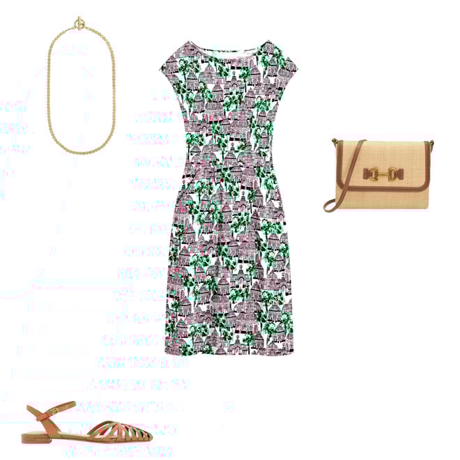 1st bundle featuring 3 items which compliment Florrie Jersey Dress