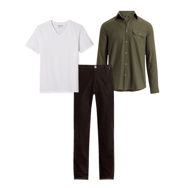 Slim Supersoft Moisture-wicking V-neck T-shirt | Express