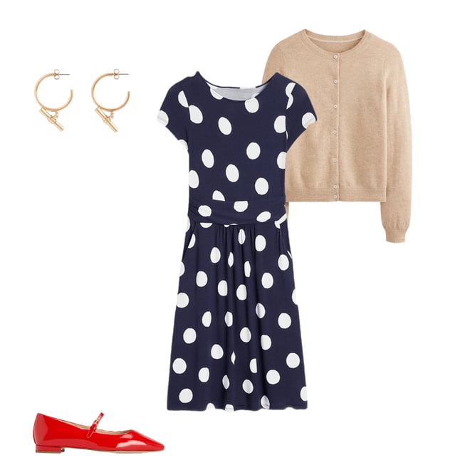 3rd bundle featuring 3 items which compliment Amelie Jersey Dress