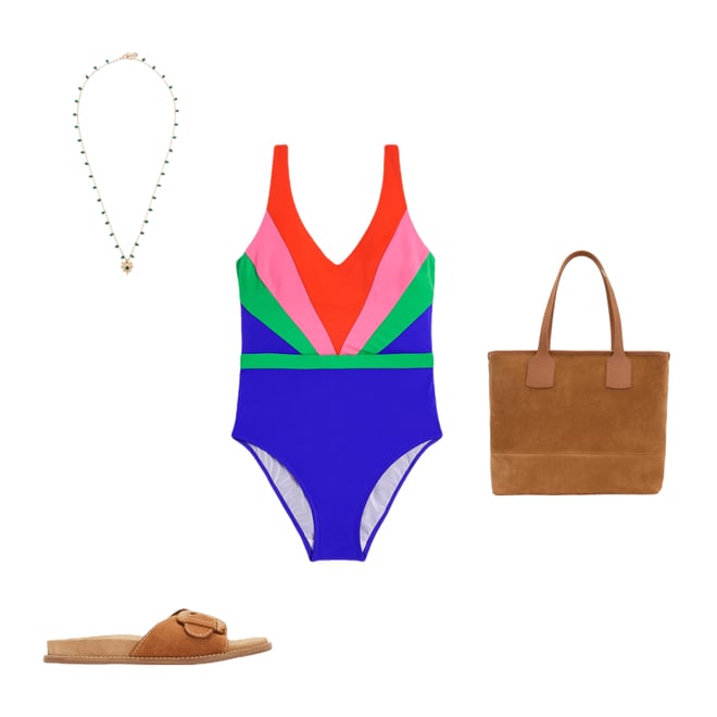 1st bundle featuring 3 items which compliment Syros V Neck Swimsuit