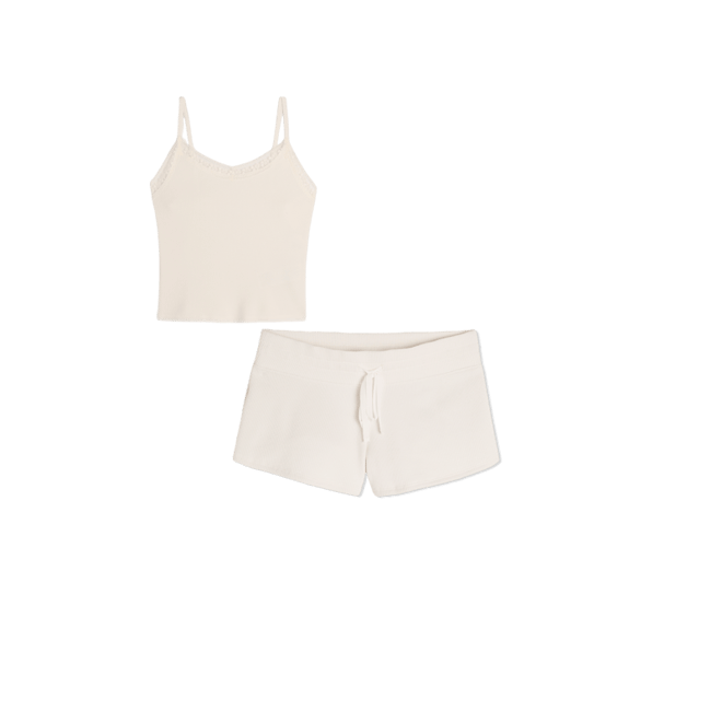 Gilly Hicks Cozy Waffle Shorts