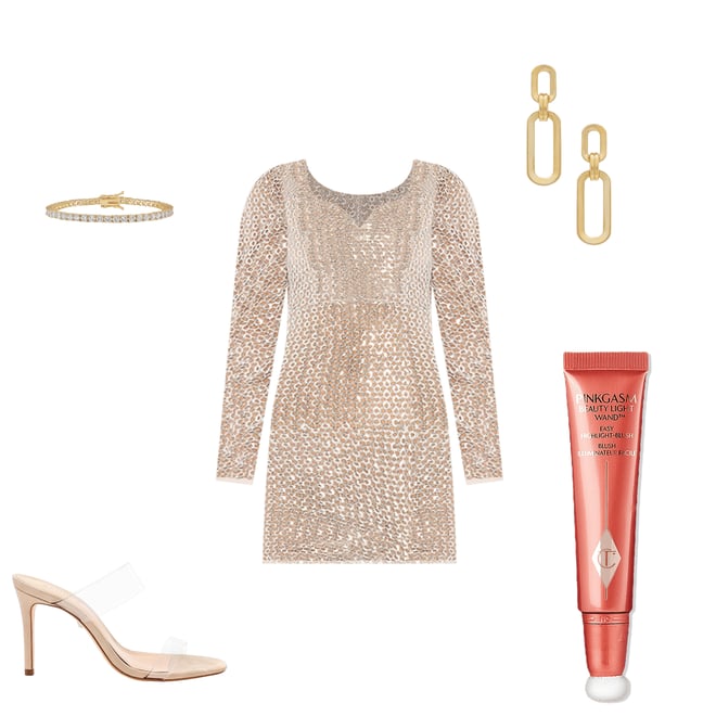 1st bundle featuring 4 items which compliment Crystal Tennis Bracelet