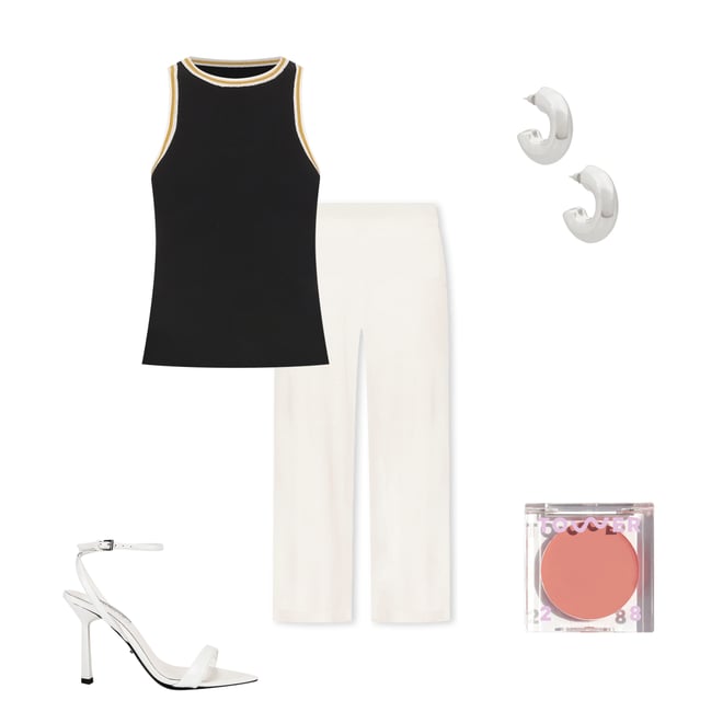 1st bundle featuring 4 items which compliment CozyChic Ulra Light Side Stripe Crop Pant