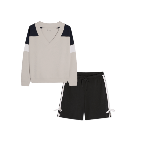 Gilly Hicks Active Cooldown Side Bow Shorts