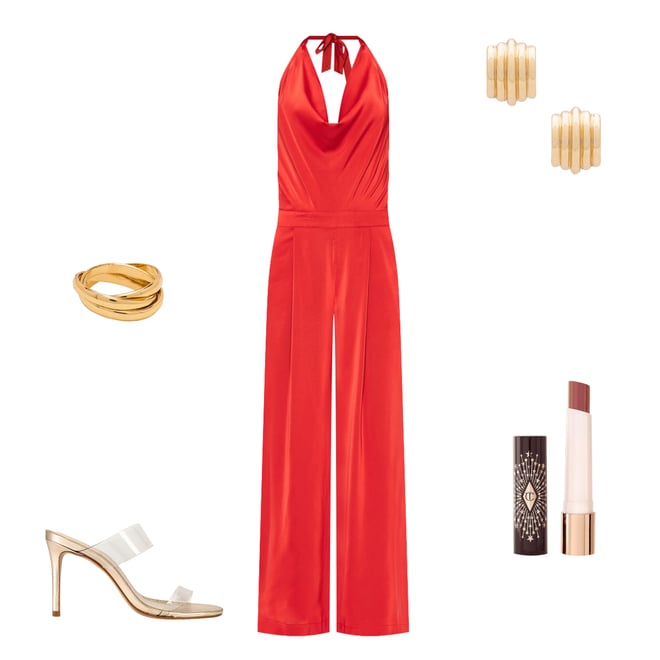 4th bundle featuring 4 items which compliment Halter Jumpsuit