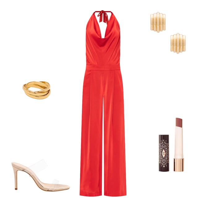 2nd bundle featuring 4 items which compliment Halter Jumpsuit
