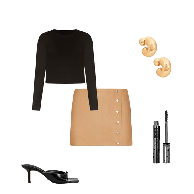 1st bundle featuring 4 items which compliment Verona Crop Shirt