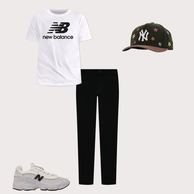 Mitchell & Ness New York Yankees Flower Power Pro Pinch Snapback Hat