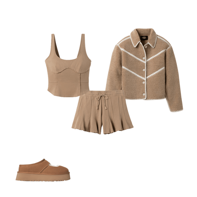 UGG® Ellison UGGfluff Shell Jacket for Women | UGG®