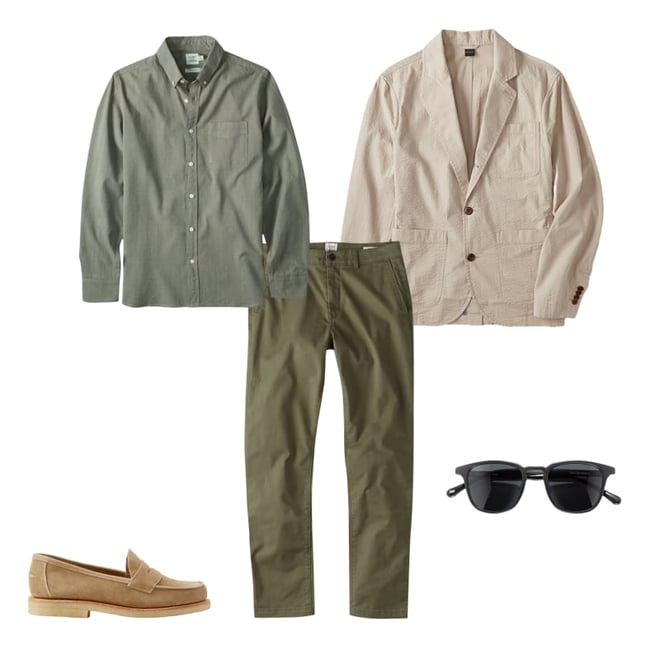 Flint and Tinder 365 Chino Pant - HB Straight - Military Olive