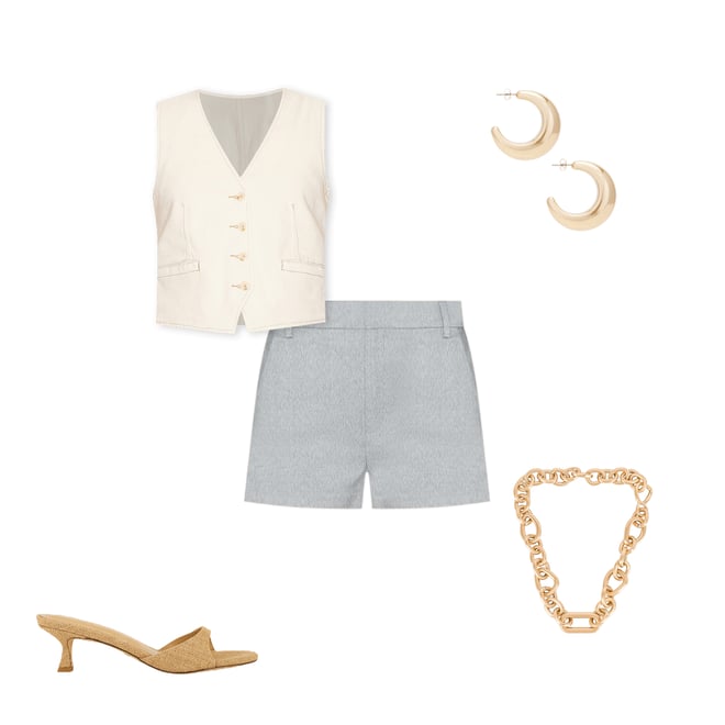 2nd bundle featuring 4 items which compliment Paulia High Waisted Shorts