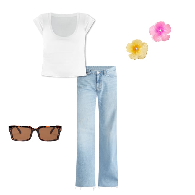 High-Rise Wide Leg Jean