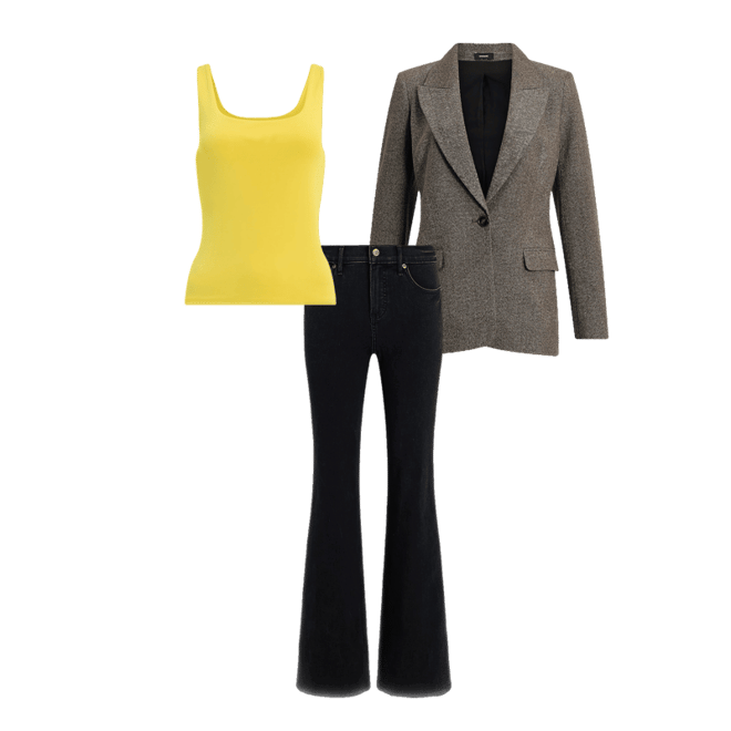 Body Contour Compression Scoop Neck Tank