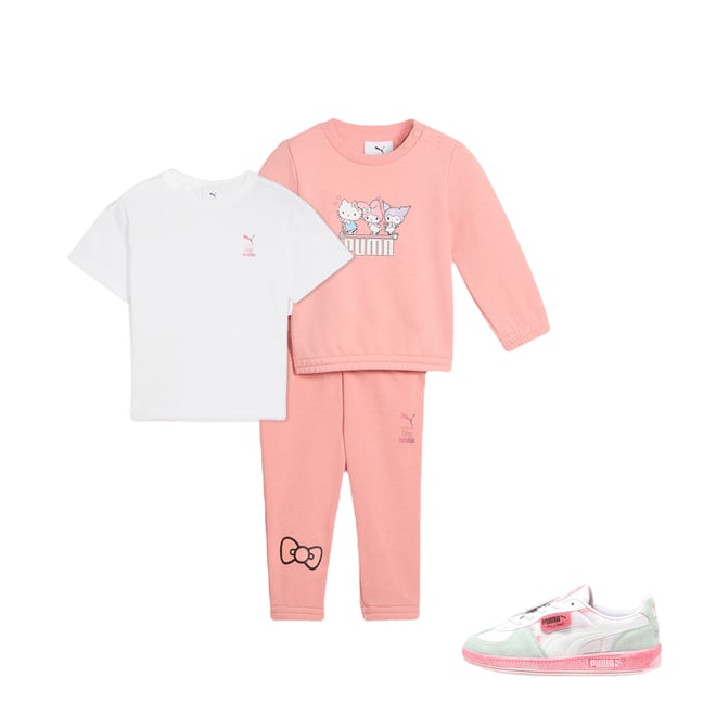 PUMA x HELLO KITTY® AND FRIENDS Toddlers' Minicats Crew Set