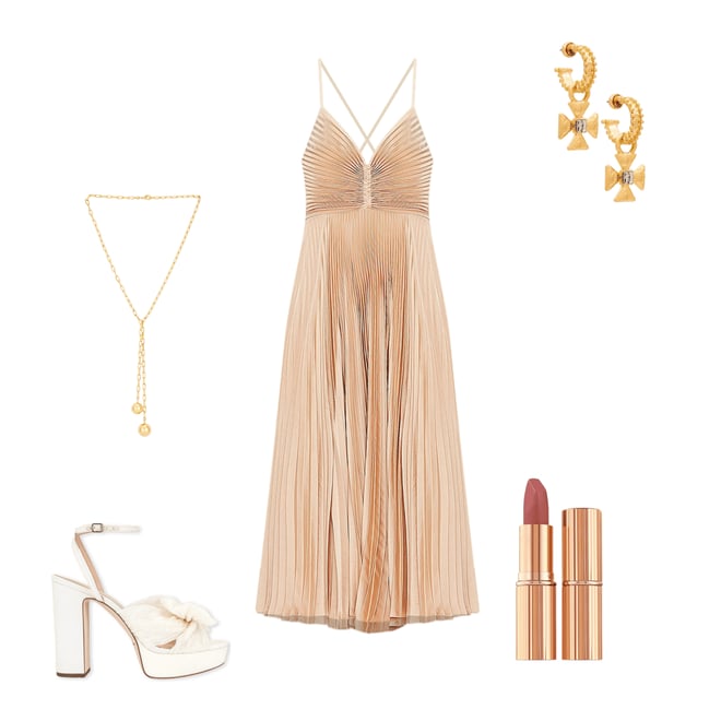 2nd bundle featuring 4 items which compliment Natalia Pleated Knot Platform