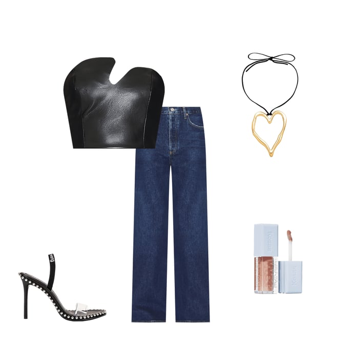 3rd bundle featuring 4 items which compliment Dame High Rise Wide Leg