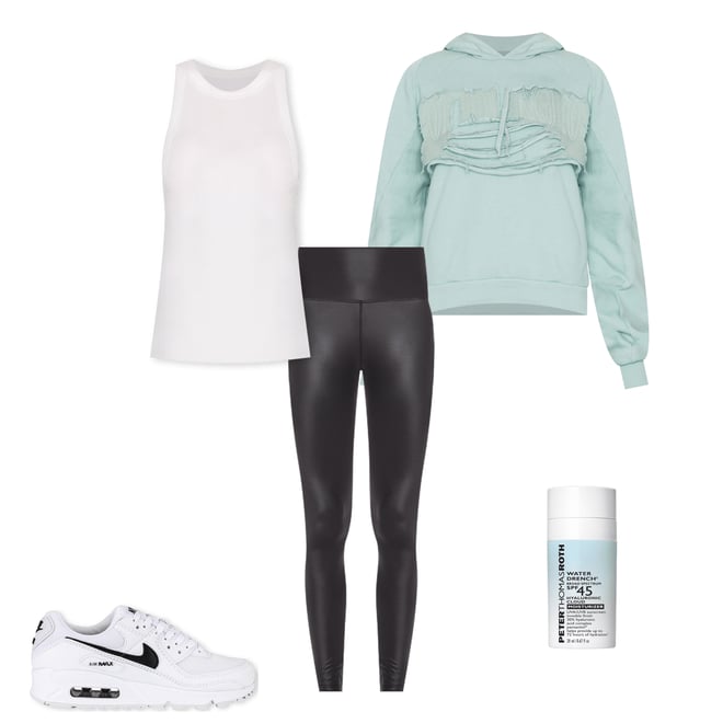 2nd bundle featuring 4 items which compliment Distressed Multiline Hoodie