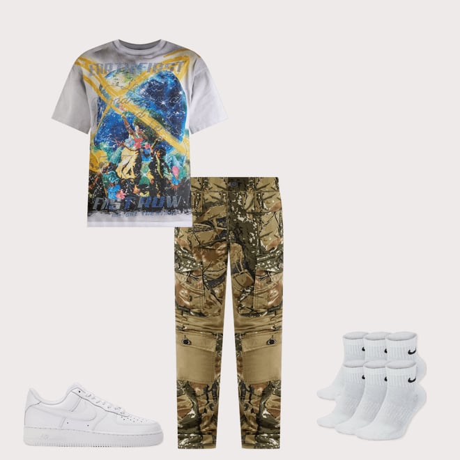 First Row Beyond The Stars Rhinestone Tee