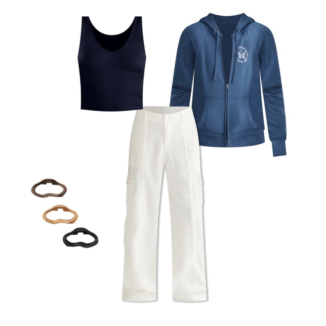 Aeropostale Butterfly Full-Zip Hoodie