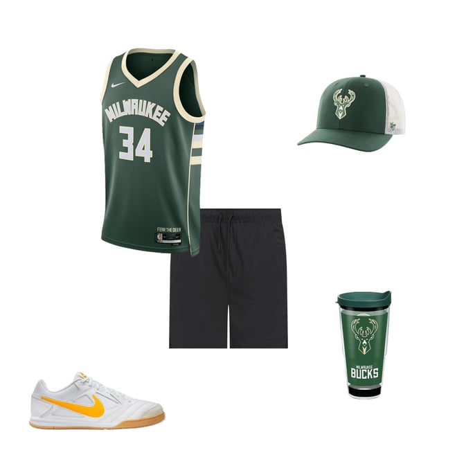 Nike Adult Milwaukee Bucks Giannis Antetokounmpo #34 Icon