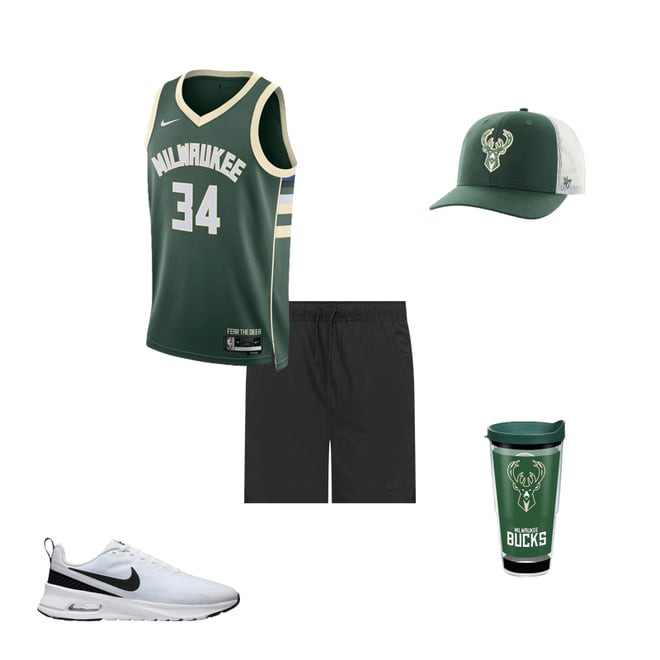 Nike Adult Milwaukee Bucks Giannis Antetokounmpo #34 Icon