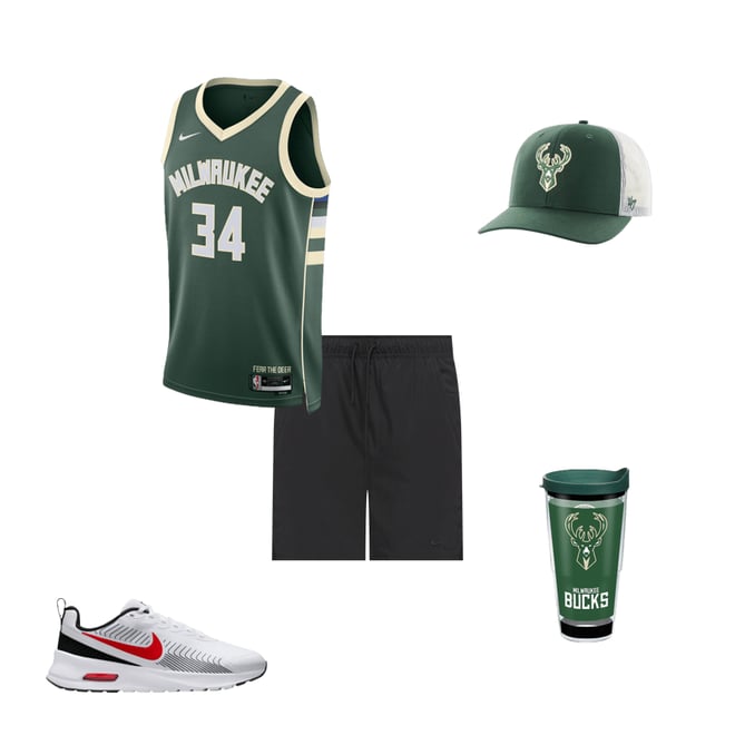 Nike Adult Milwaukee Bucks Giannis Antetokounmpo #34 Icon