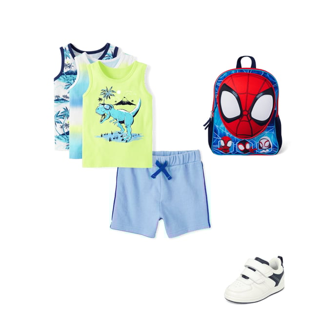 8th bundle featuring 3 items which compliment Baby And Toddler Boys Piped French Terry Shorts
