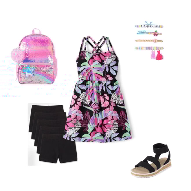 2nd bundle featuring 4 items which compliment Girls Cartwheel Shorts 5-Pack - Plus
