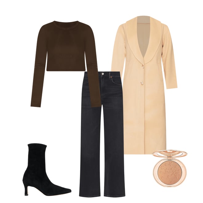 3rd bundle featuring 4 items which compliment Modular Long Line Wool Coat