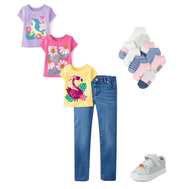 2nd bundle featuring 3 items which compliment Baby And Toddler Girls Super Skinny Jeans