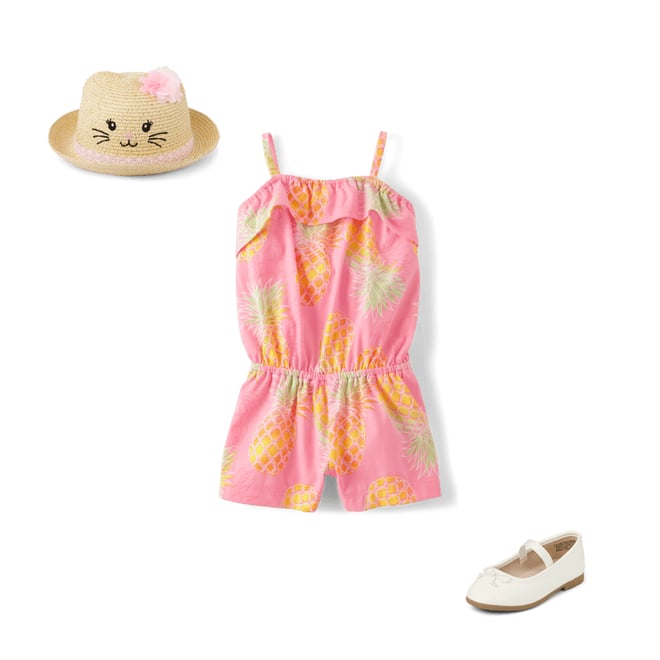 3rd bundle featuring 2 items which compliment Baby And Toddler Girls Print Ruffle Romper